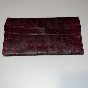Vintage 1980s Eel Skin Wallet